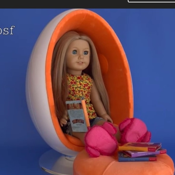 american girl egg chair